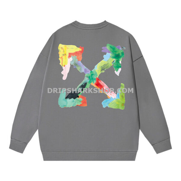 14bef94c OFF WHITE Hoodie - Gris