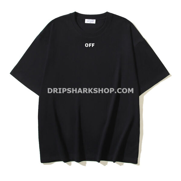 19343767 OFF WHITE T-shirt - Negro