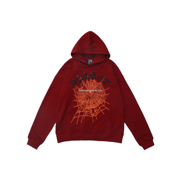 SP5DER Hoodie - Rojo