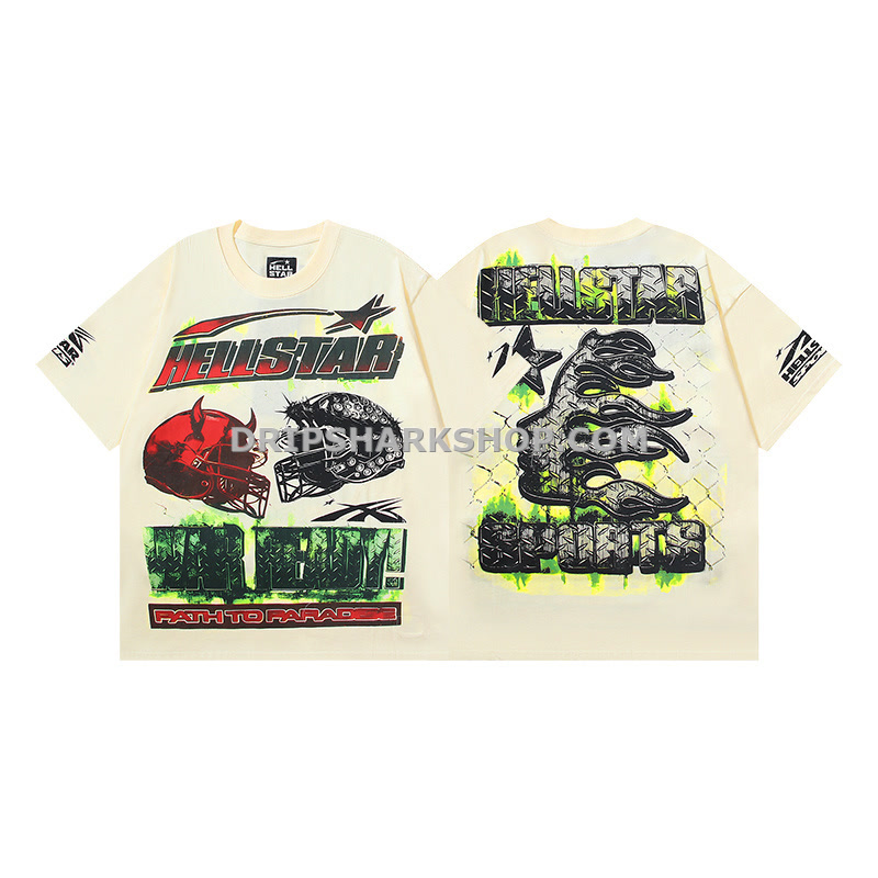 Camiseta Hellstar - Amarillo