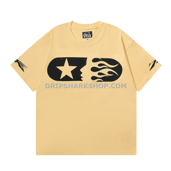 Camiseta Hellstar - Amarillo