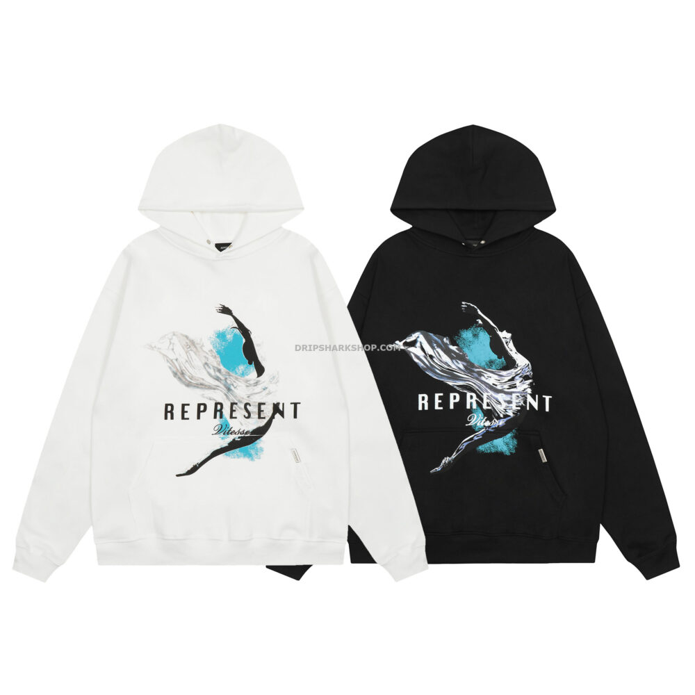REPRESENT Hoodie - Blanco