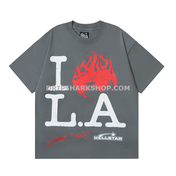 Camiseta Hellstar - Gris