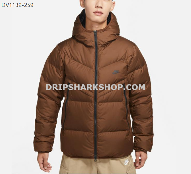 NIKE JACKET - Marrón