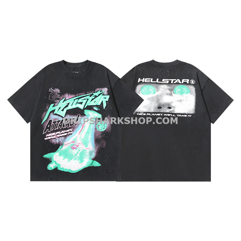 215a1596 Camiseta Hellstar - Negro