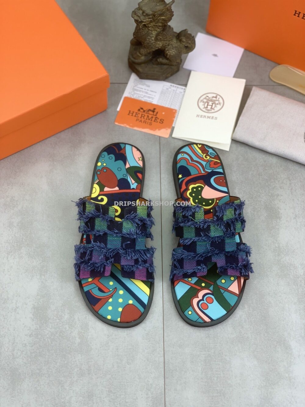 Sandalias Hermes - Azul