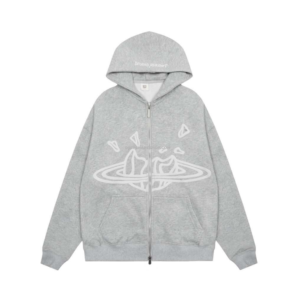 BROKEN PLANET Hoodie - Gris