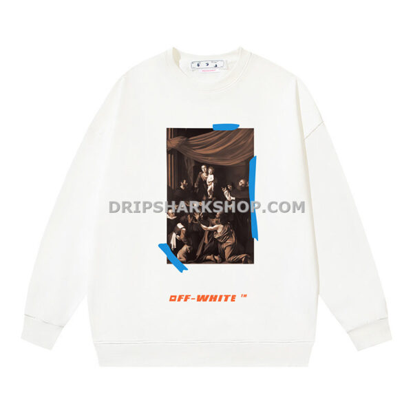 OFF WHITE Hoodie - Blanco