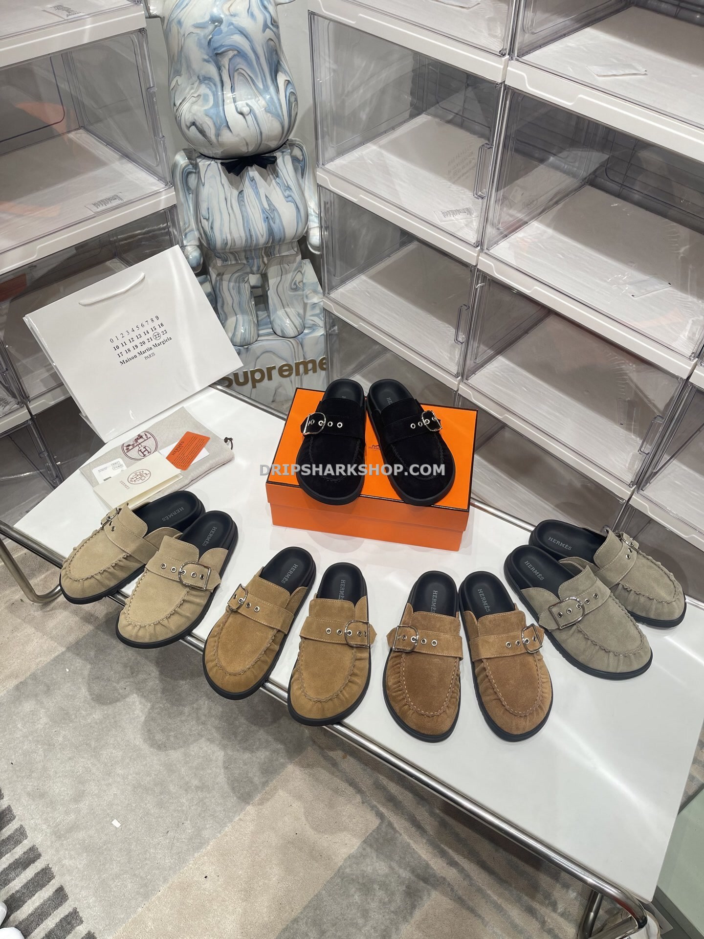 Sandalias Hermes - Marrón