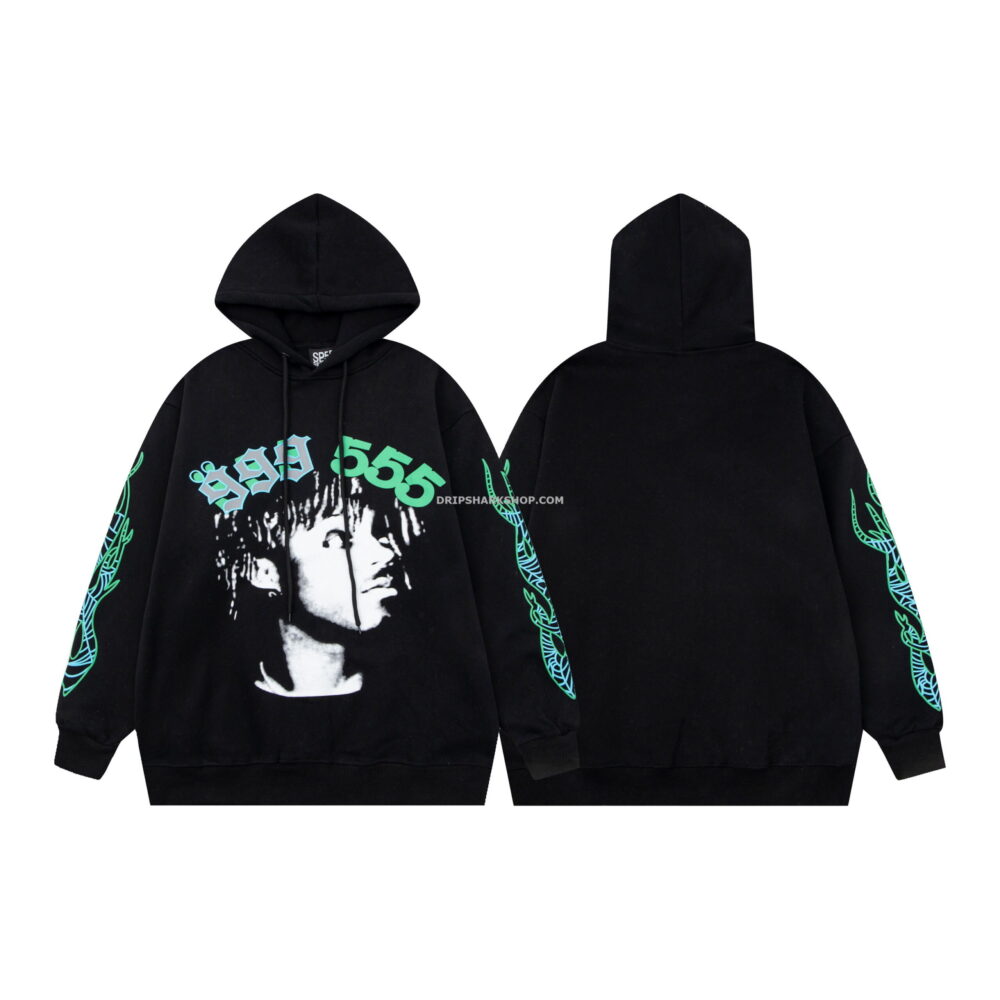 SP5DER Hoodie - Negro