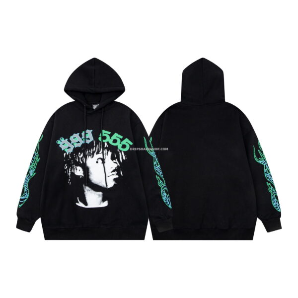 SP5DER Hoodie - Negro
