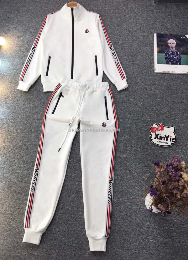 Chandal Moncler - Blanco