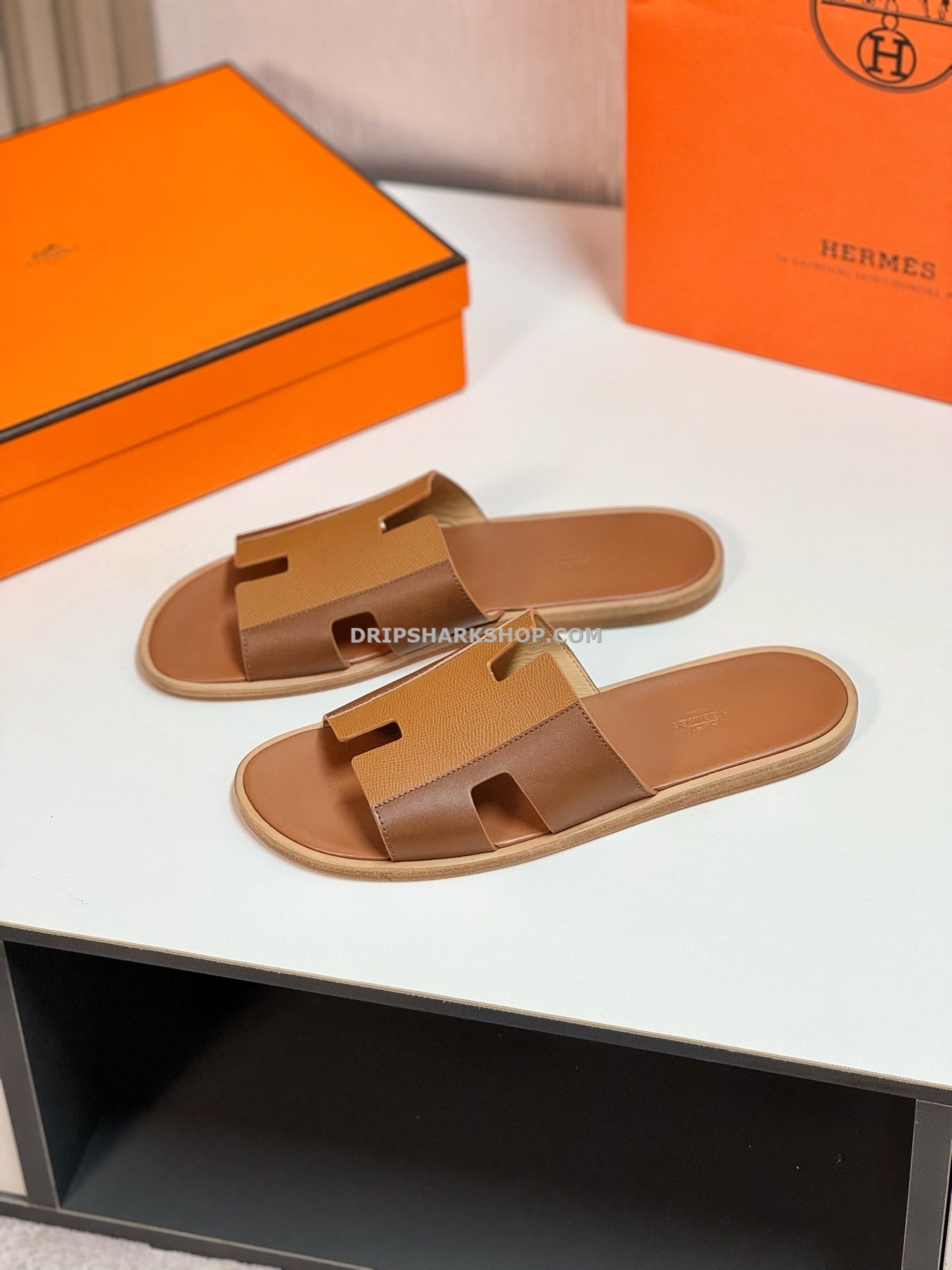 Sandalias Hermes - Marrón - Imagen 2