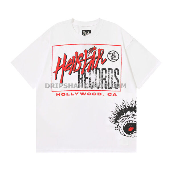 Camiseta Hellstar - Blanco