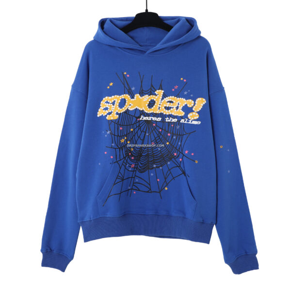 SP5DER Hoodie - Azul