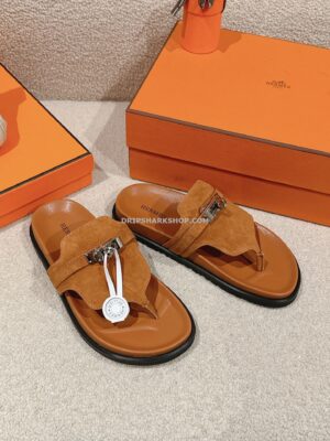 Sandalias Hermes - Marrón