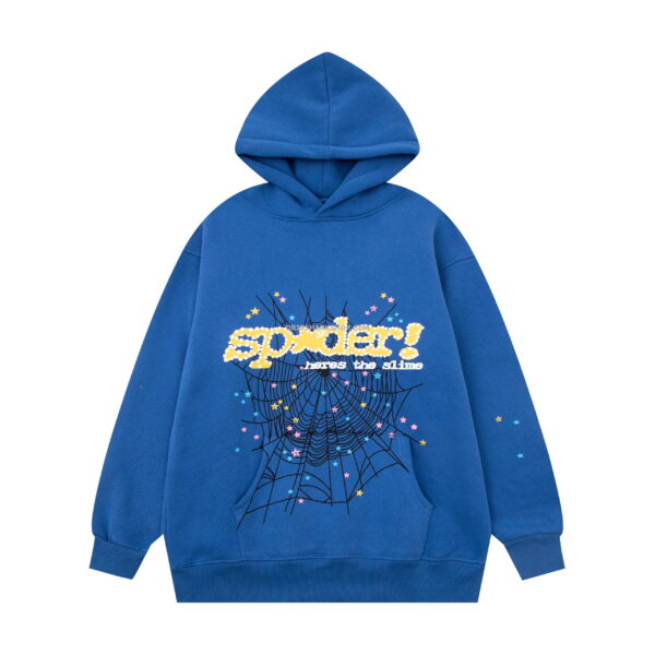 SP5DER Hoodie - Azul