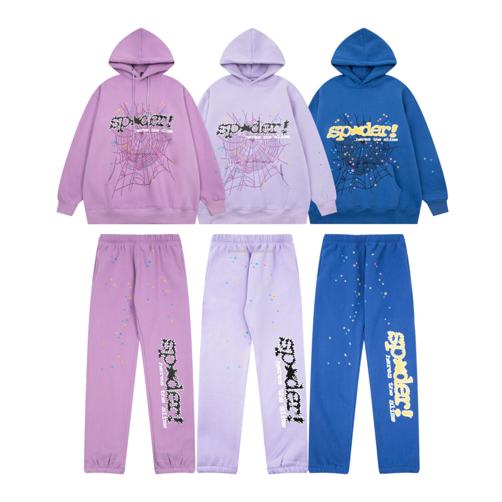 Sp5der Tracksuit - Rosa
