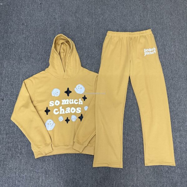 33018f18 BROKEN PLANET Tracksuit - Amarillo