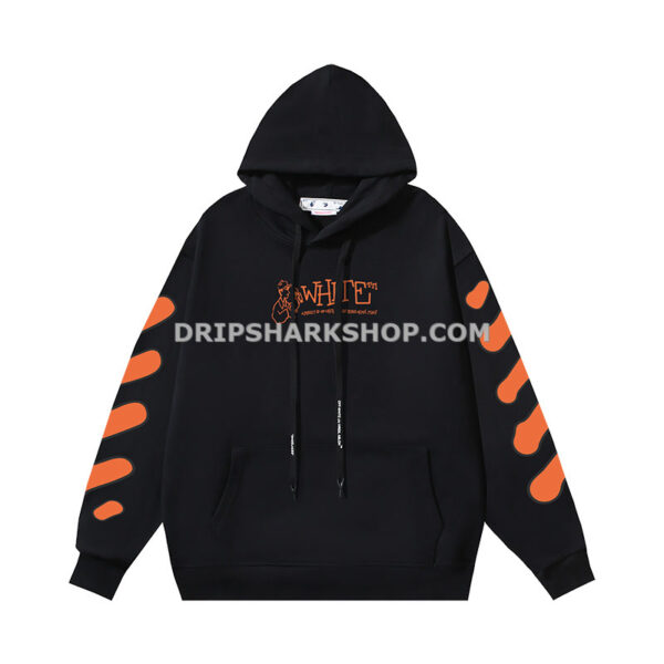 OFF WHITE Hoodie - Negro