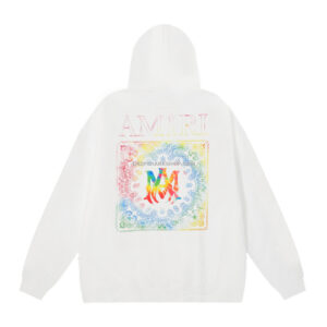 37bd6f4b AMIRI HOODIE - Blanco