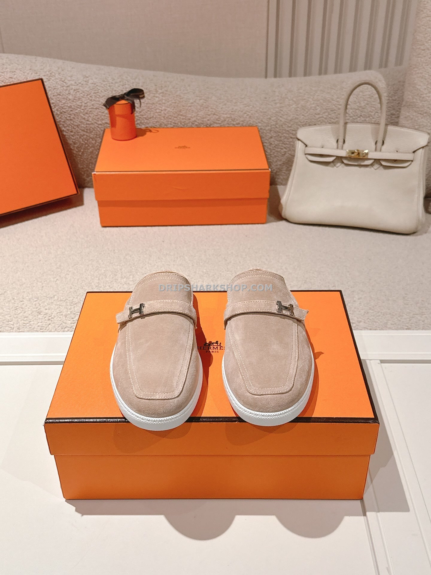 Sandalias Hermes - Marrón - Imagen 2