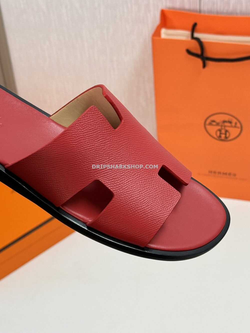 Sandalias Hermes - Rojo