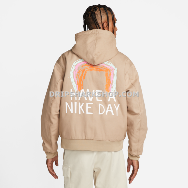 3a39de95 NIKE JACKET - Beige