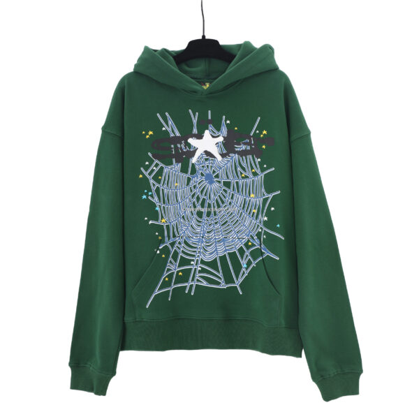 SP5DER Hoodie - Verde