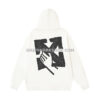 OFF WHITE Hoodie - Blanco