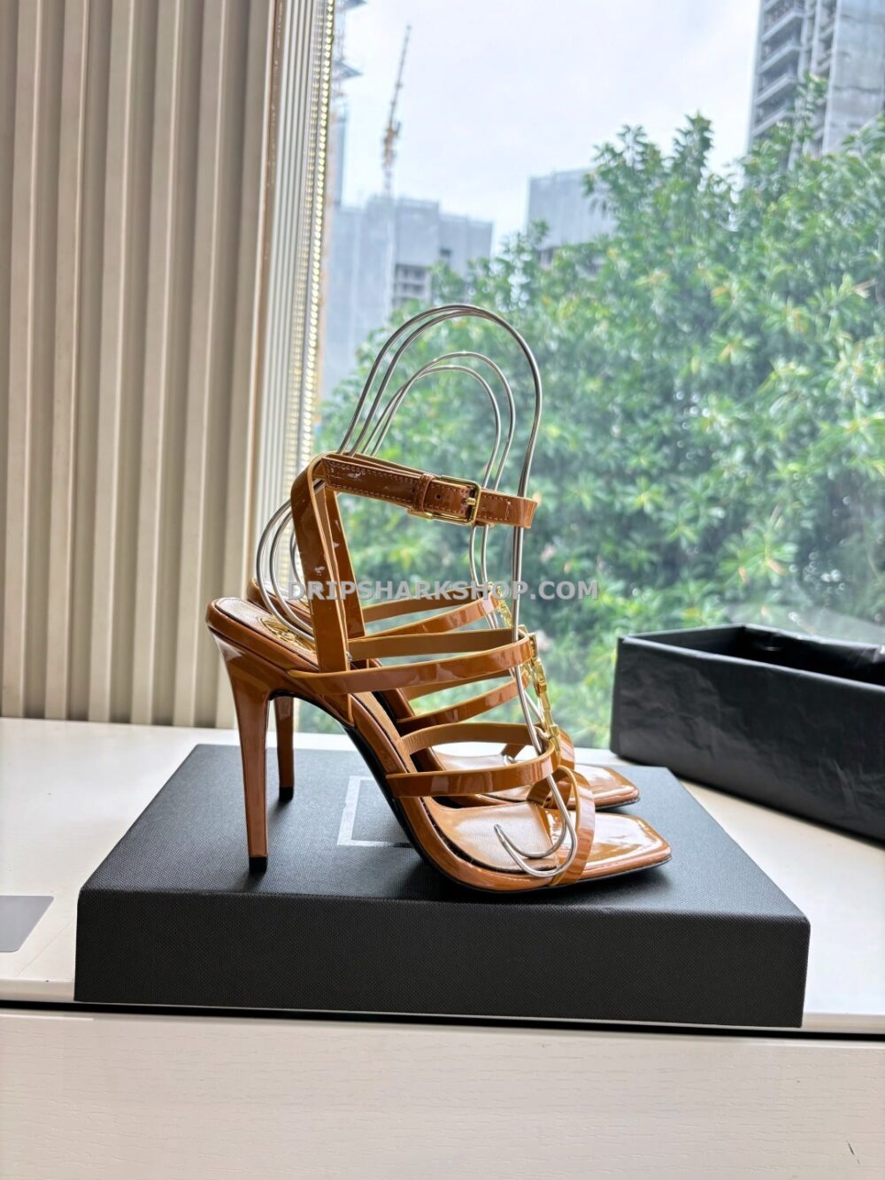 Tacones de mujer YSL - Marrón