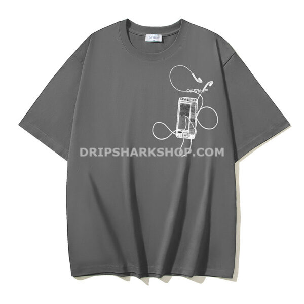 OFF WHITE T-shirt - Gris