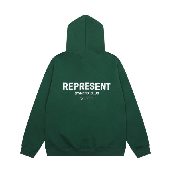 REPRESENT Hoodie - Verde