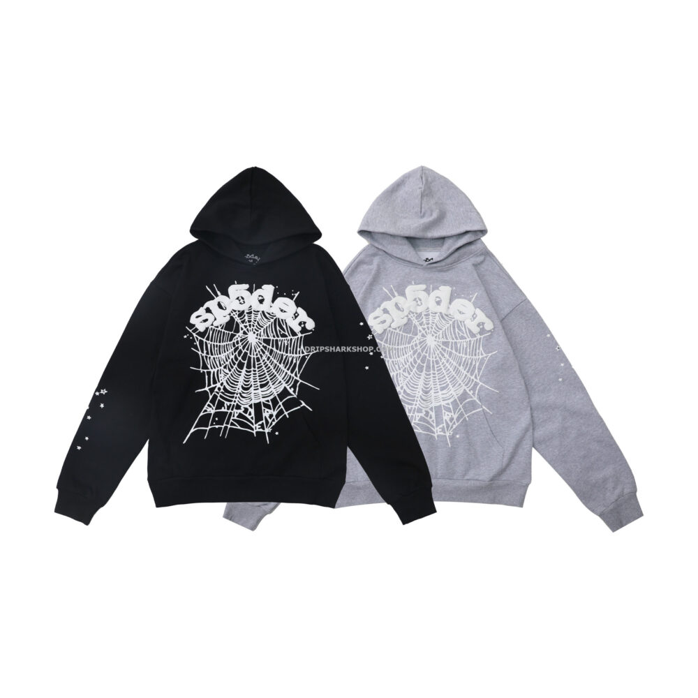 SP5DER Hoodie - Gris