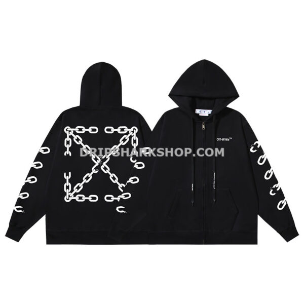 OFF WHITE Hoodie - Negro