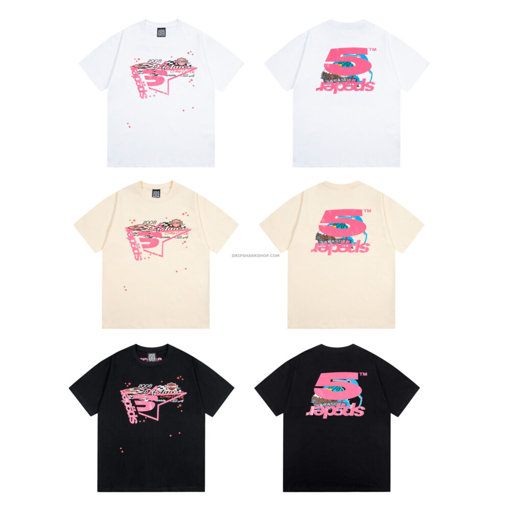 3f85b2ff Sp5der T-shirt - Blanco