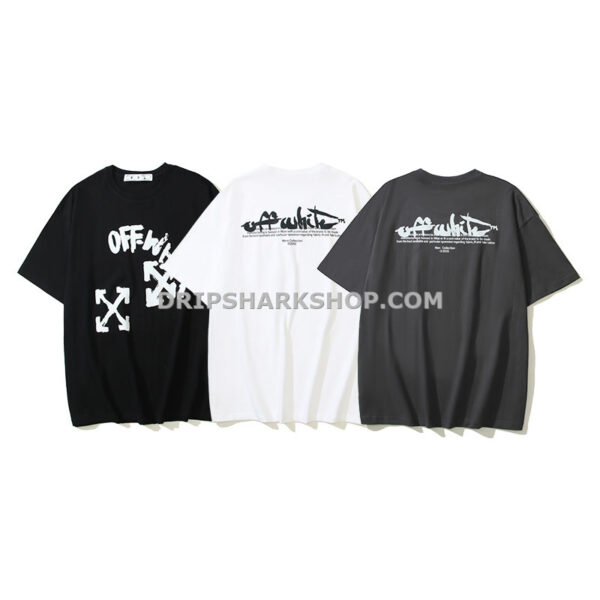 3fe8e64f-1 OFF WHITE T-shirt - Blanco