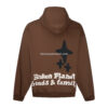 BROKEN PLANET Hoodie - Marrón