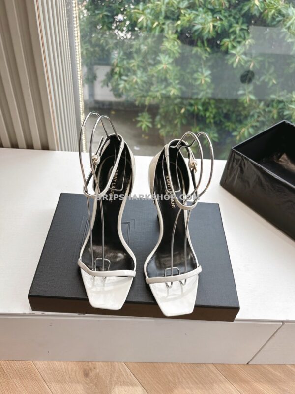 Tacones de mujer YSL - Blanco