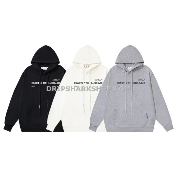 OFF WHITE Hoodie - Gris