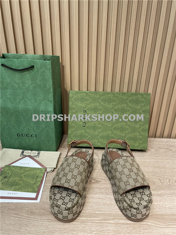 Sandalias GUCCI - Marrón