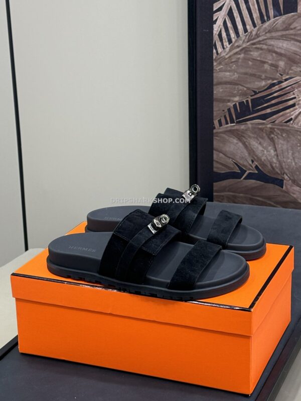 Sandalias Hermes - Negro