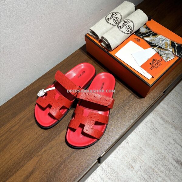 Sandalias Hermes - Rojo