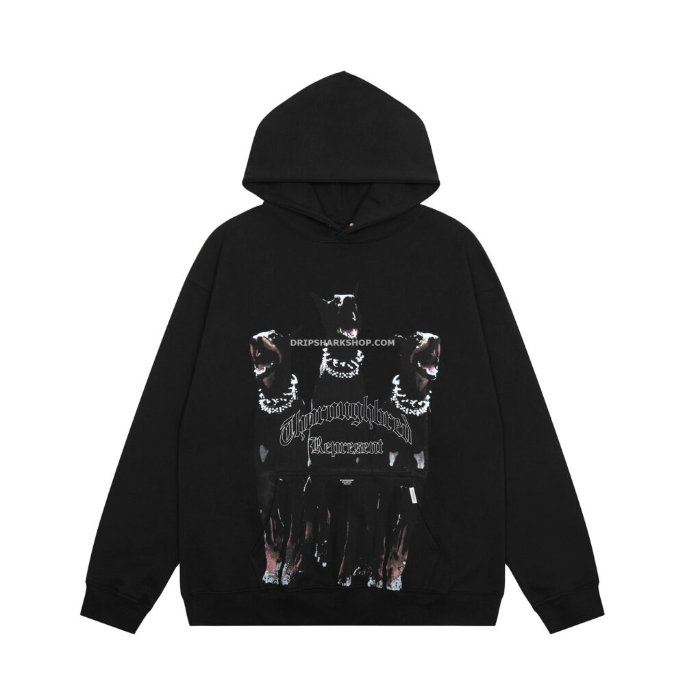 REPRESENT Hoodie - Negro