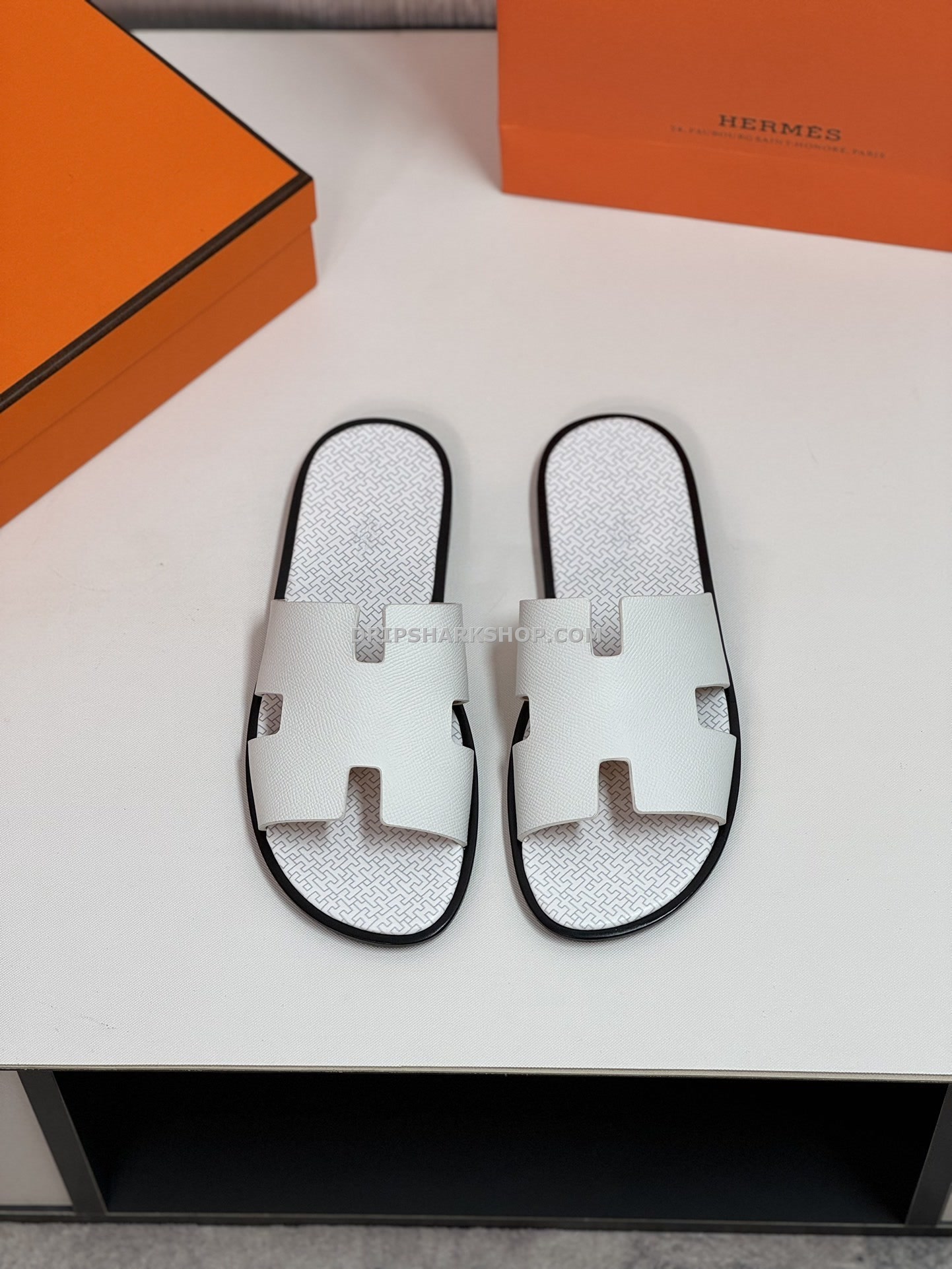 Sandalias Hermes - Blanco - Imagen 2