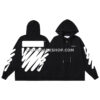 OFF WHITE Hoodie - Negro