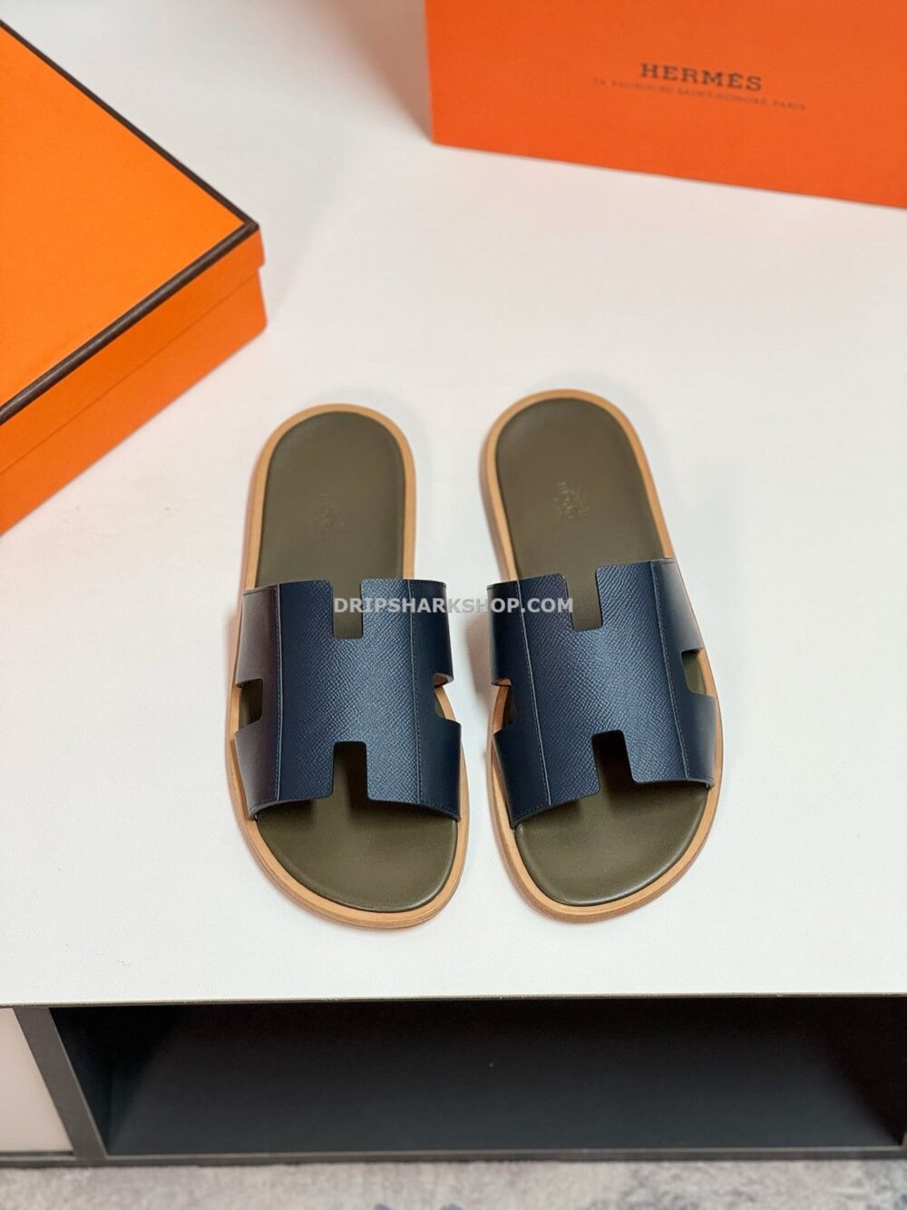 Sandalias Hermes - Negro