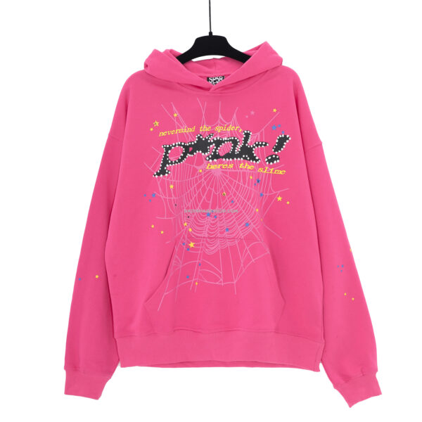 SP5DER Hoodie - Rosa