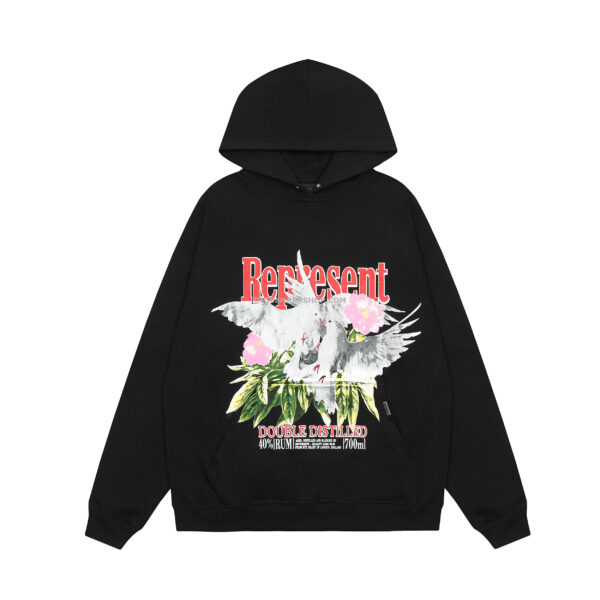 REPRESENT Hoodie - Negro