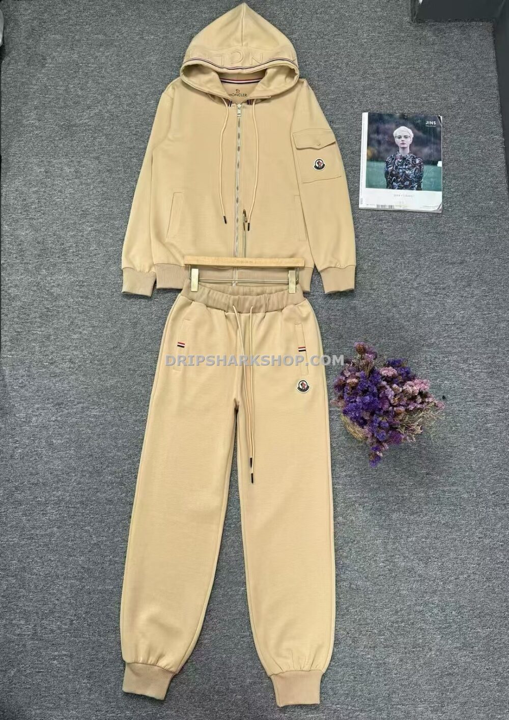 Chandal Moncler - Beige